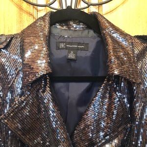 INC Sequined Jacket